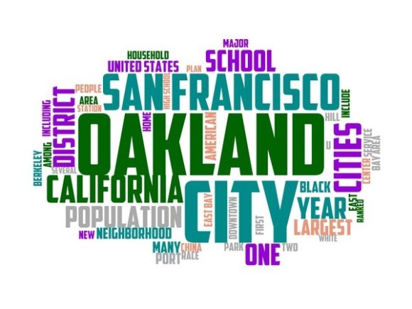 Oakland Typography Sticker: A Creative Tool for Design Enthusiasts
