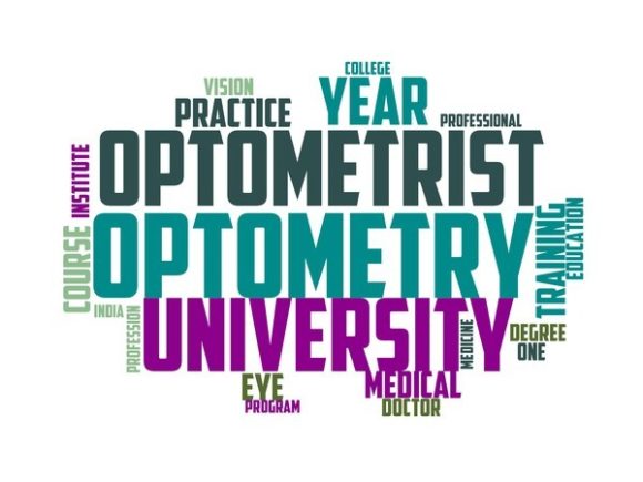 Optometrist Typography Tumbler