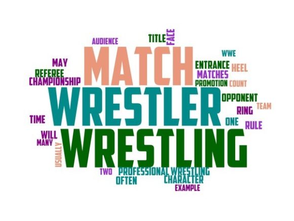 Professional Wrestler Typography Banner: A Versatile Design Asset for Creative Professionals