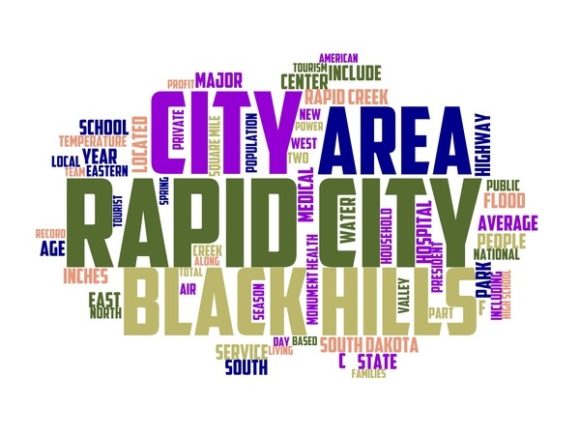 Rapid City Typography Sticker: A Creative Tool for Design and Expression