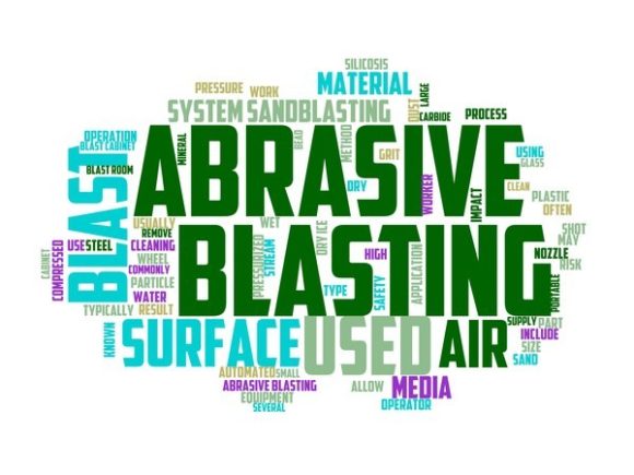 Sand Blaster Typography Sticker: A Creative Tool for Design Enthusiasts