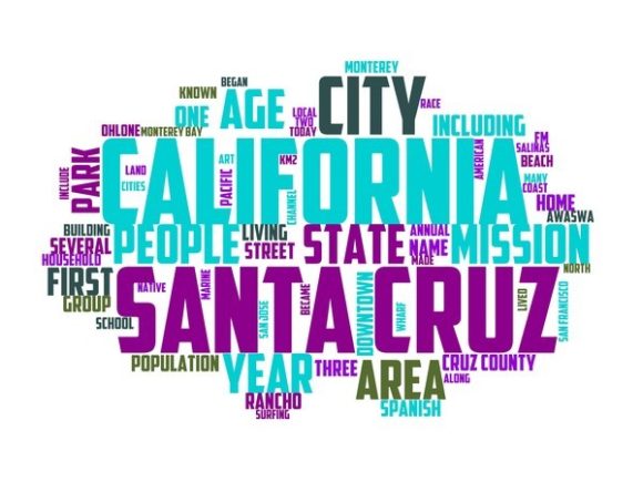 Santa Cruz Typography Book Cover