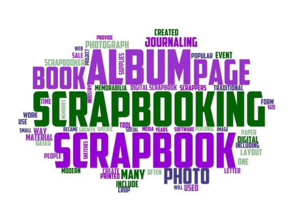 Scrapbooking Typography Print: A Creative Tool for Modern Designers