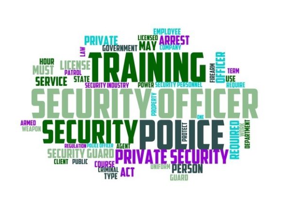 Security Officer Typography Crafting
