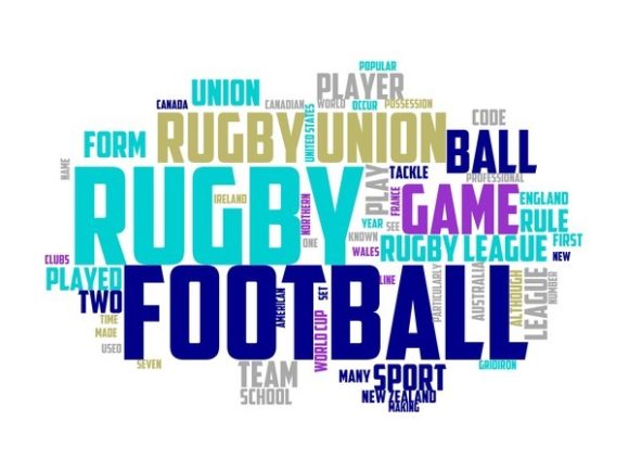 The Rise of Rugby Football Typography Backgrounds in Modern Design